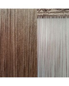 Milano draadgordijn  Ecru (150x300)